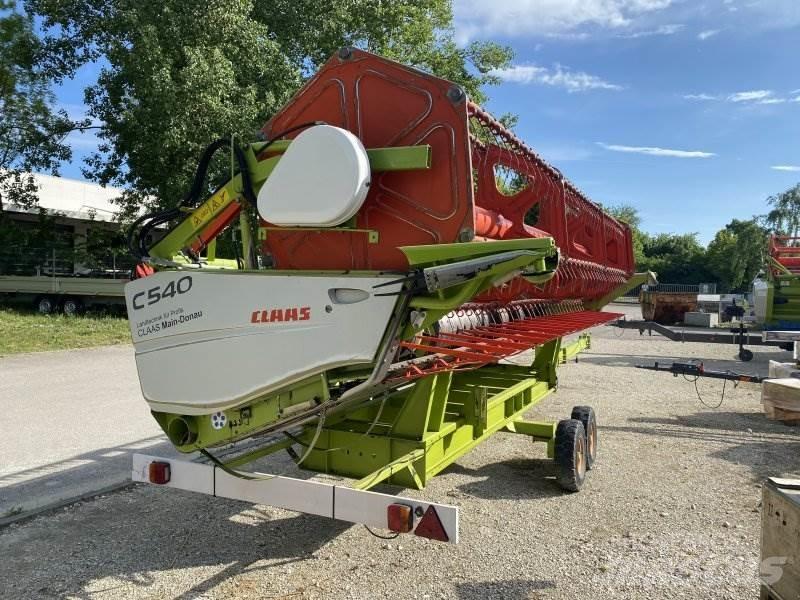 CLAAS C540 + TW Derliaus nuėmimo kombainų galvos
