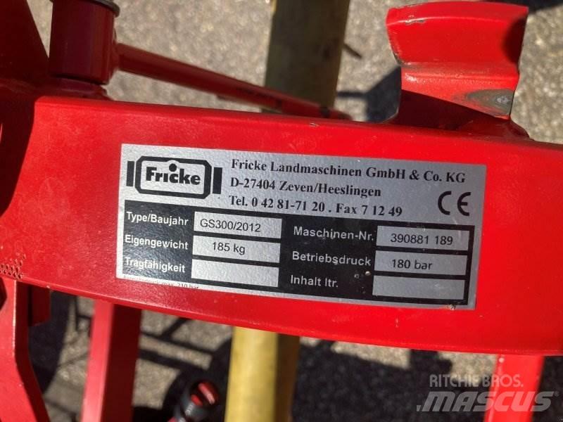 Fricke GS 300 Šieno grėbliai ir vartytuvai