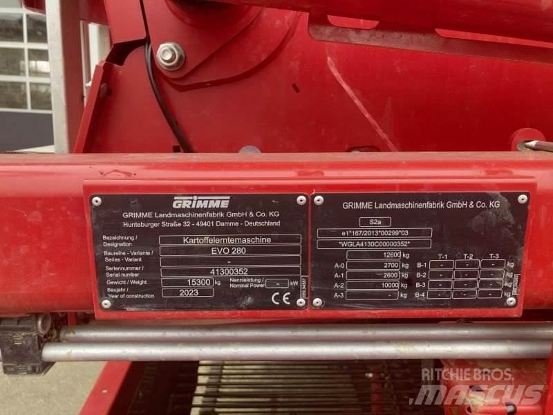 Grimme EVO 280 Bulvių kombainai ir ekskavatoriai
