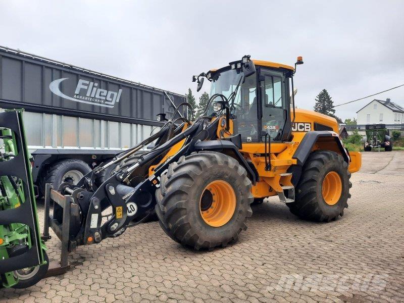 JCB 435 S Agri Naudoti ratiniai krautuvai
