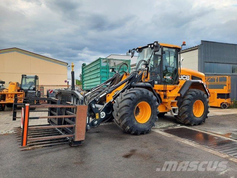 JCB 435 S Agri Naudoti ratiniai krautuvai