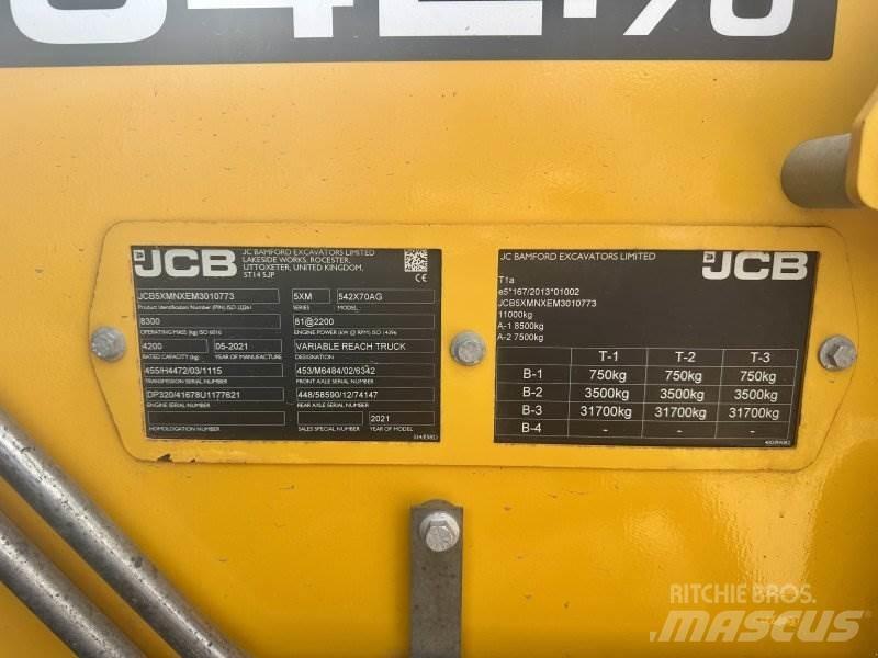 JCB 542-70 Teleskopiniai krautuvai