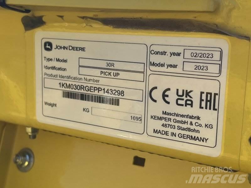 John Deere 30R Šieno ir pašarų ruošimo mašinų priedai