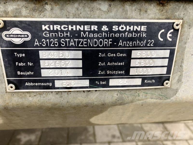 Kirchner B4050 Mėšlo barstytuvai
