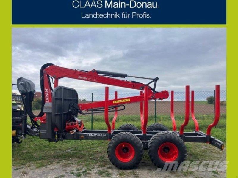 Krpan GP 8 DF Miško pjovimo technika