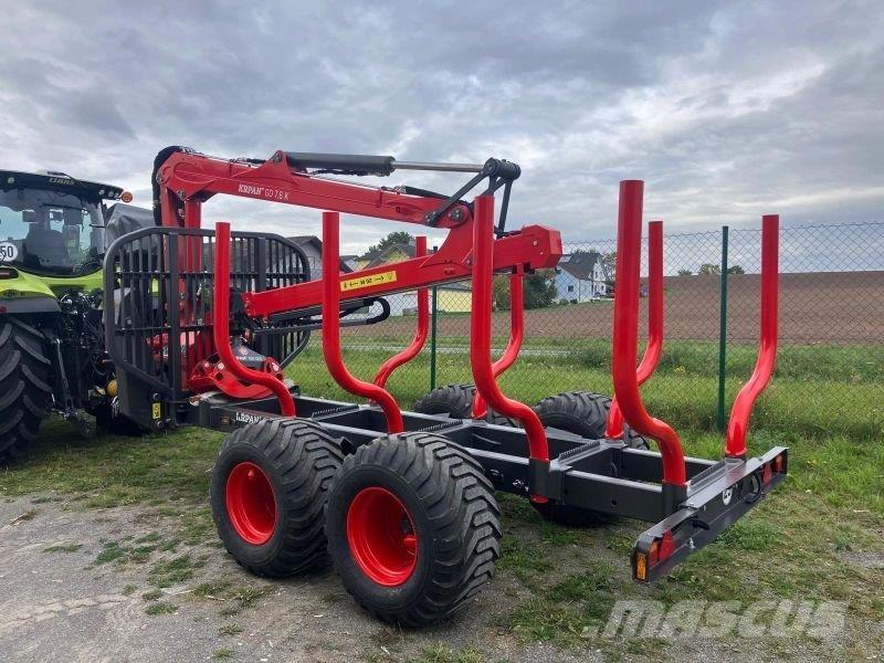 Krpan GP 8 DF Miško pjovimo technika