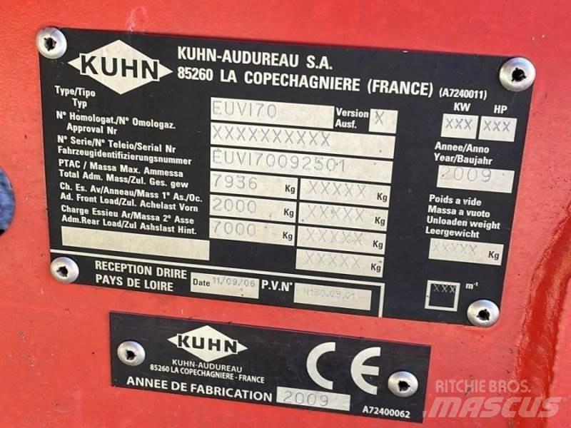 Kuhn Euromix1 Pašarų maišytuvai-dalytuvai