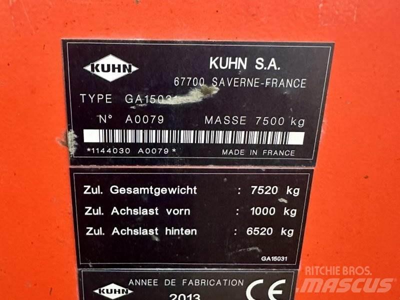 Kuhn GA 15031 Pradalges formuojantys padargai