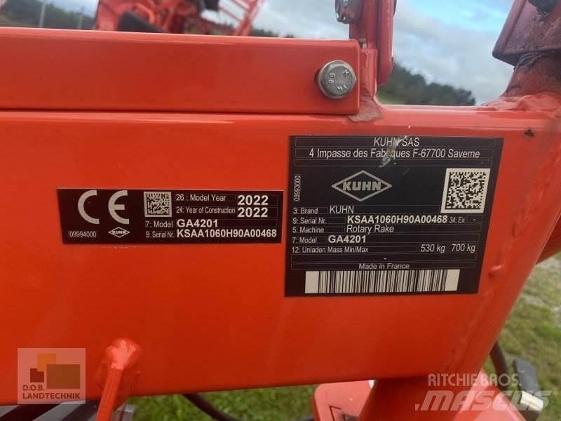 Kuhn GA 4201 Pradalges formuojantys padargai