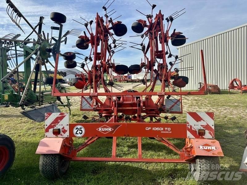 Kuhn GF 10601 Šieno grėbliai ir vartytuvai