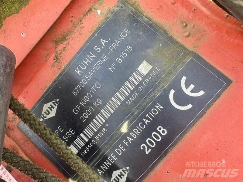 Kuhn GF 10601 Šieno grėbliai ir vartytuvai