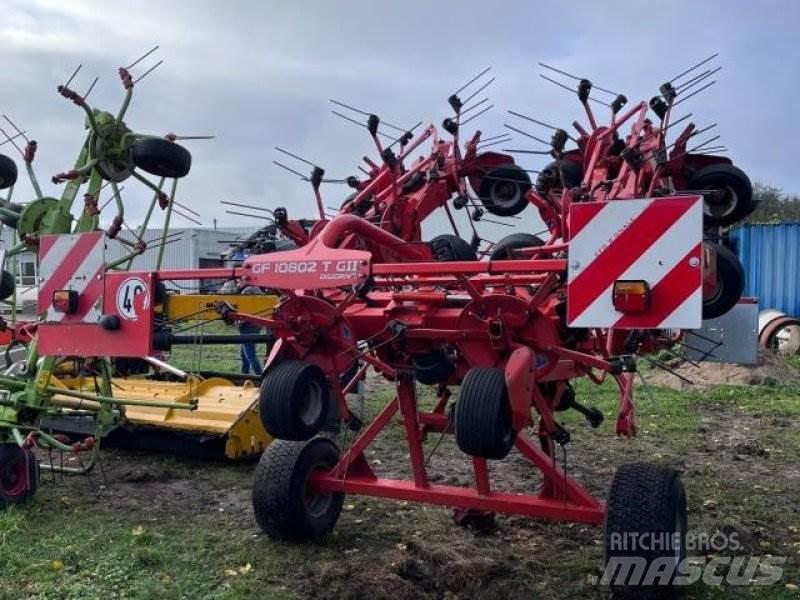 Kuhn GF 10802 Šieno grėbliai ir vartytuvai