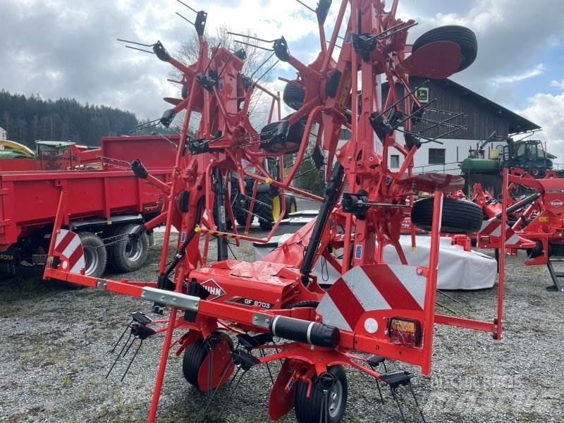 Kuhn GF 8703 Šieno grėbliai ir vartytuvai