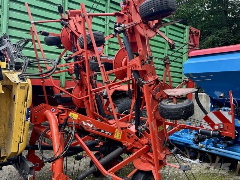 Kuhn GF 8712 Šieno grėbliai ir vartytuvai
