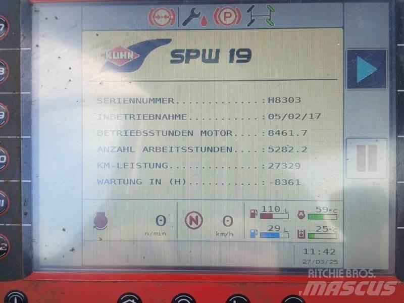 Kuhn SPW 19 Pašarų maišytuvai-dalytuvai