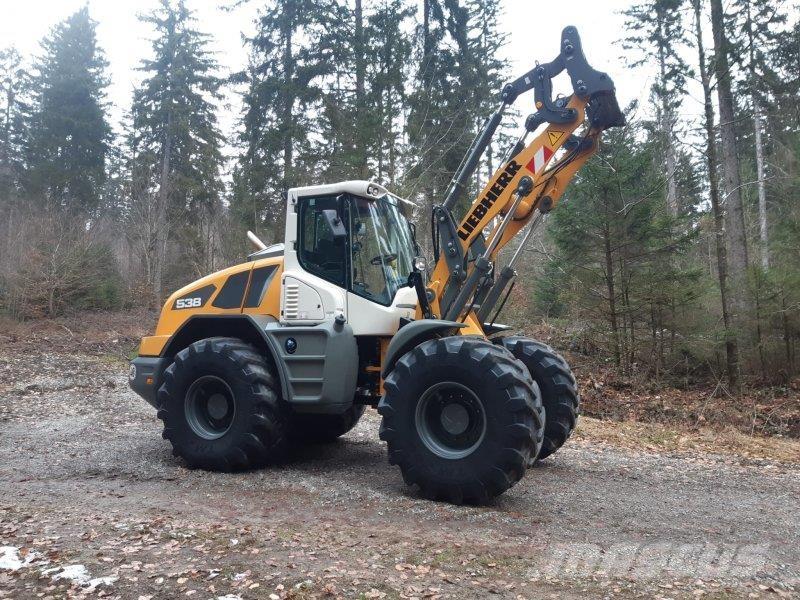 Liebherr 526 Naudoti ratiniai krautuvai