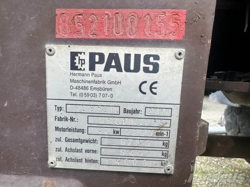 Paus RL 852 TL Teleskopiniai krautuvai