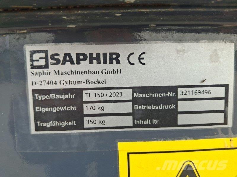 Saphir TL 150 Kitos priekabos