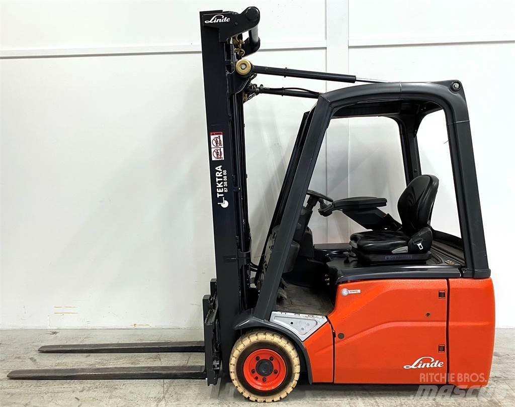 Linde E 16 C-01 Elektriniai šakiniai krautuvai