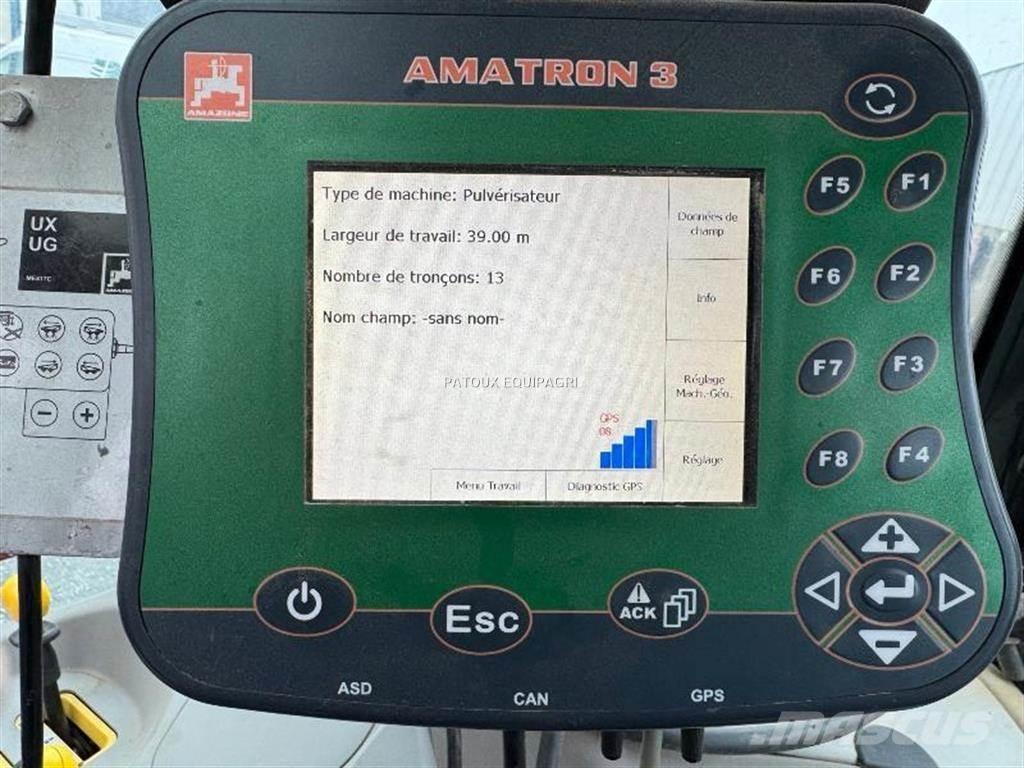 Amazone UX5200 Prikabinami purkštuvai
