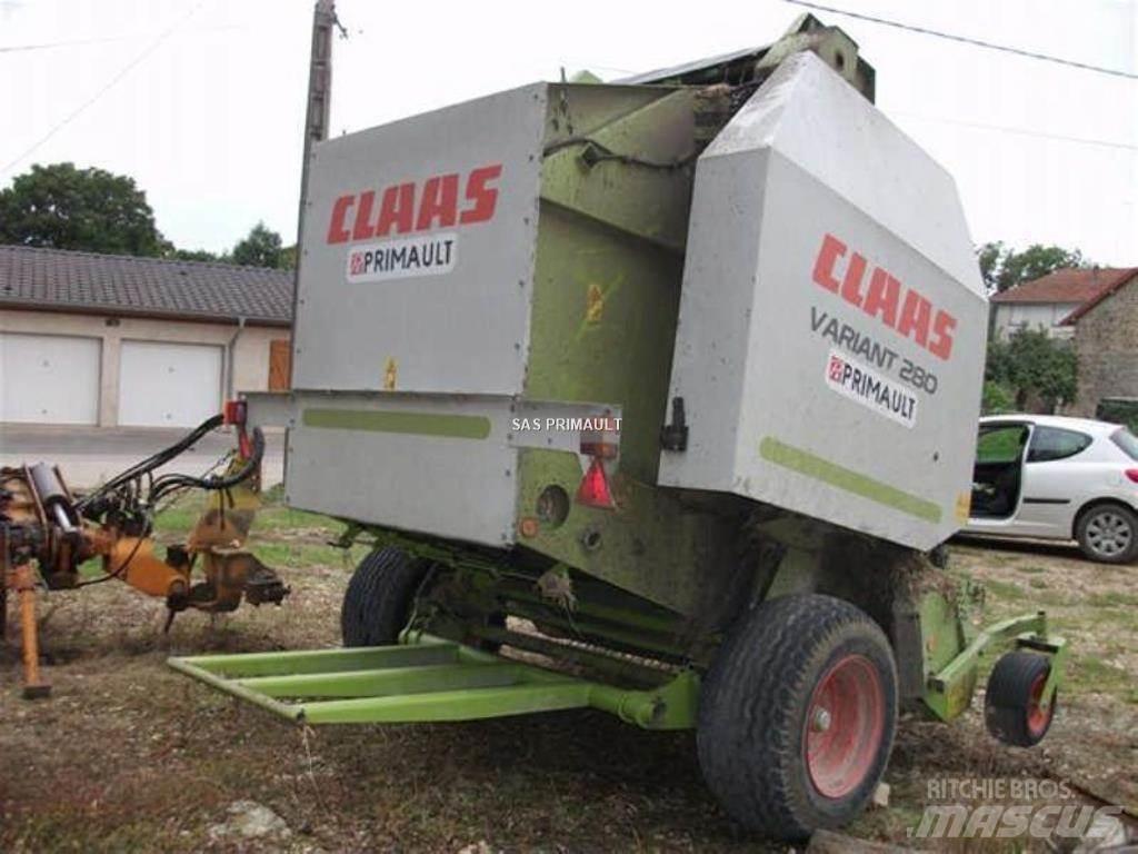 CLAAS VARIANT 280 Ritinių presai