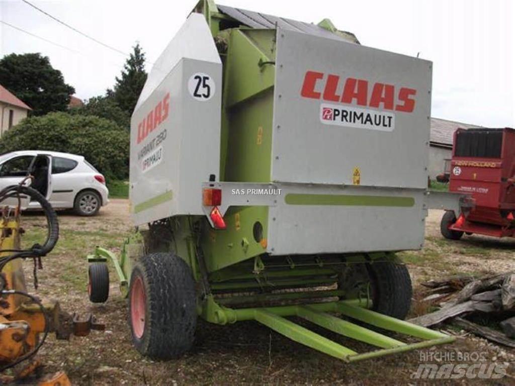 CLAAS VARIANT 280 Ritinių presai