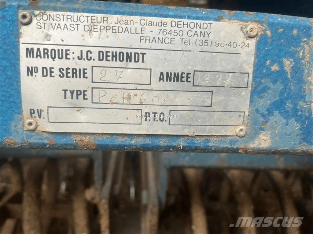 Dehondt PCR600 Kultivatoriai