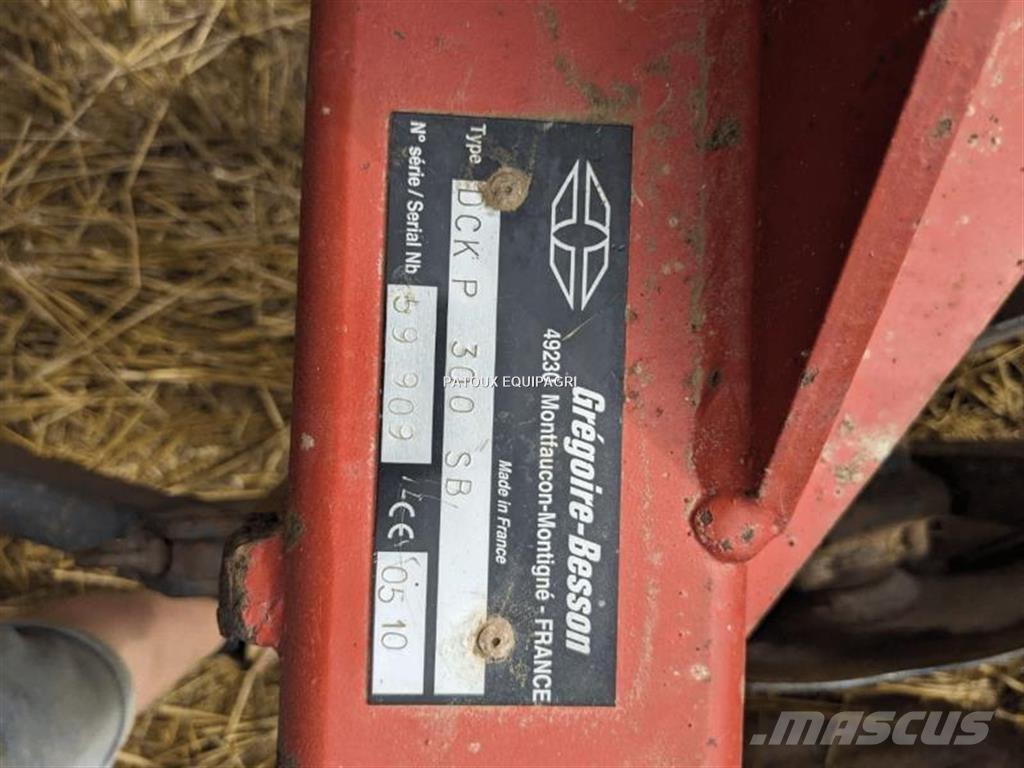 Gregoire DCRP300 Akėčios