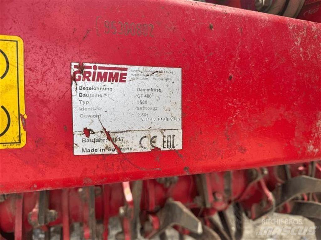 Grimme GF400 Varomosios akėčios ir žemės frezos