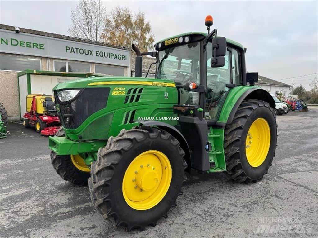 John Deere 6145M Traktoriai