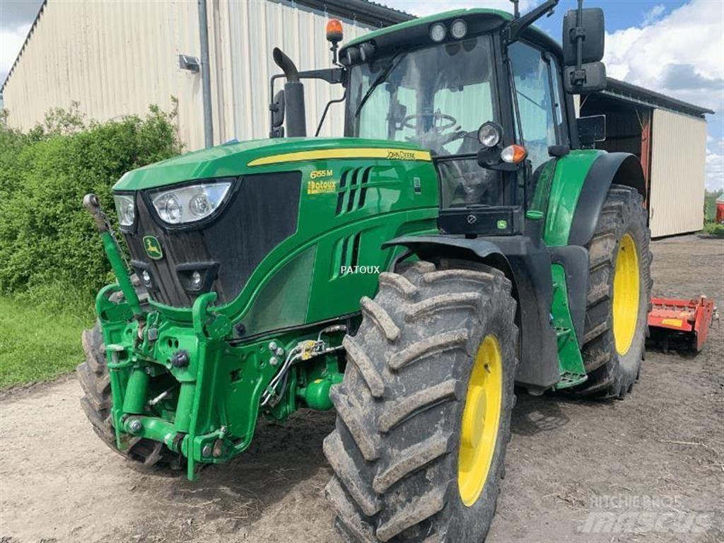 John Deere 6155M Traktoriai