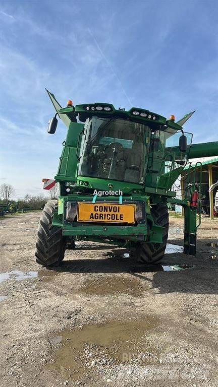 John Deere S670 Derliaus nuėmimo kombainai