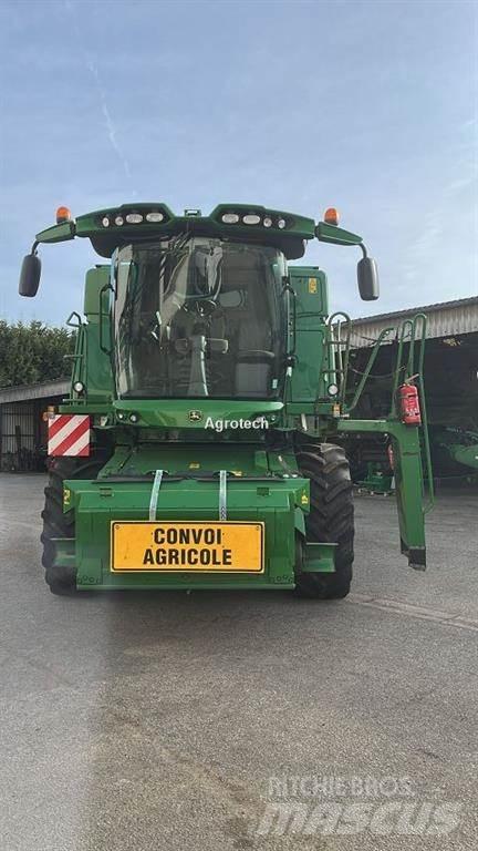 John Deere T 550 Derliaus nuėmimo kombainai