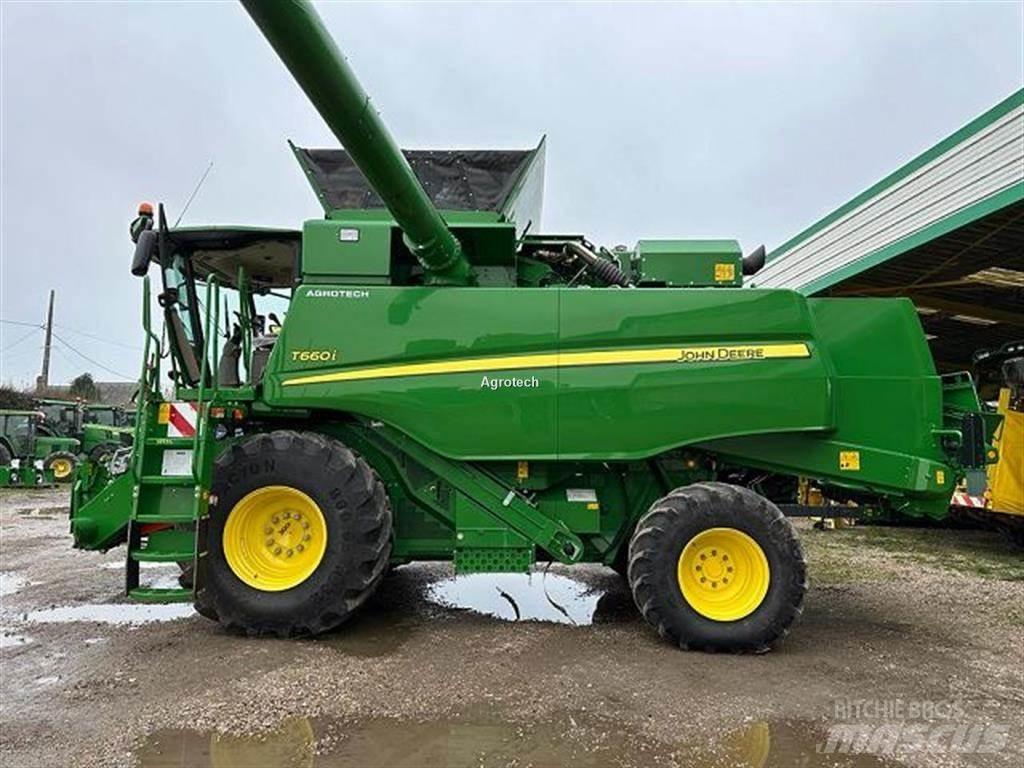 John Deere T 660 Derliaus nuėmimo kombainai