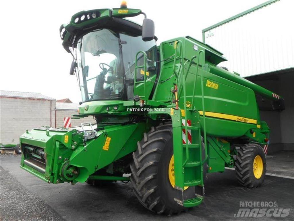 John Deere T660 Derliaus nuėmimo kombainai
