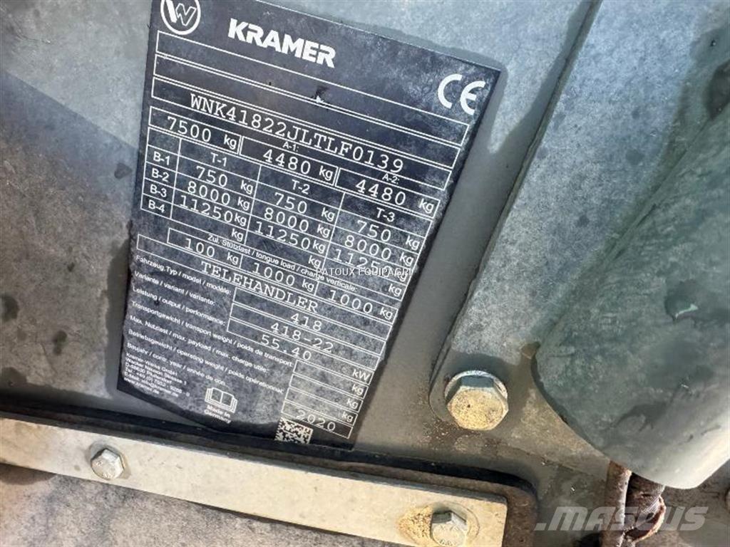 Kramer KT276 Teleskopiniai krautuvai žemės ūkiui