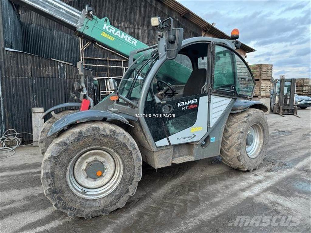 Kramer KT356 Teleskopiniai krautuvai žemės ūkiui
