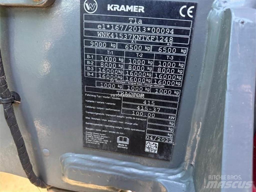 Kramer KT407 Teleskopiniai krautuvai žemės ūkiui