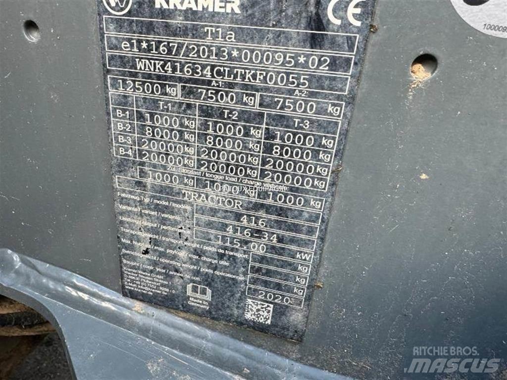 Kramer KT557 Teleskopiniai krautuvai žemės ūkiui