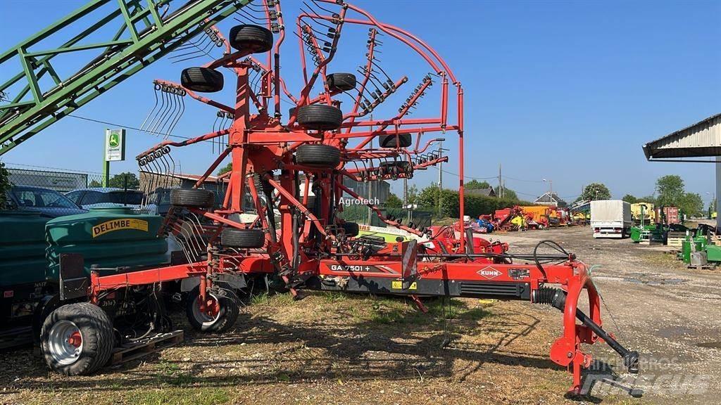 Kuhn GA 7501 Šieno grėbliai ir vartytuvai