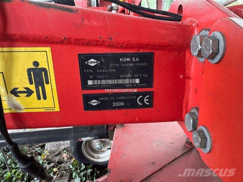 Kuhn GA4521GM Šieno grėbliai ir vartytuvai