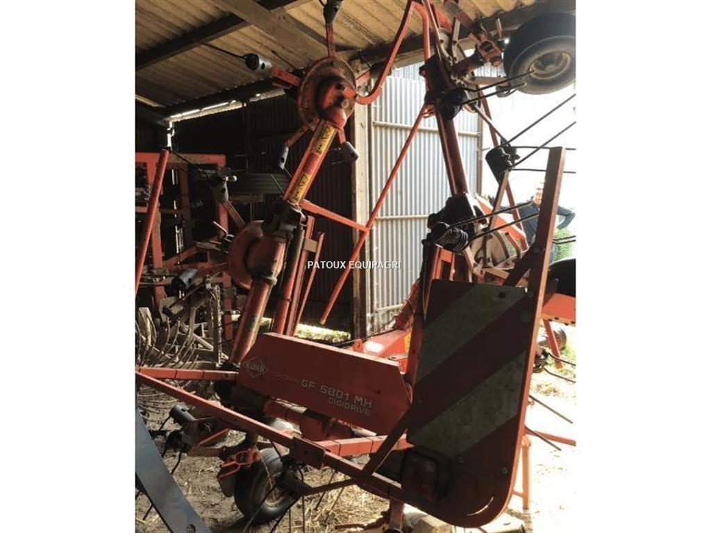 Kuhn GF5801 Šieno grėbliai ir vartytuvai