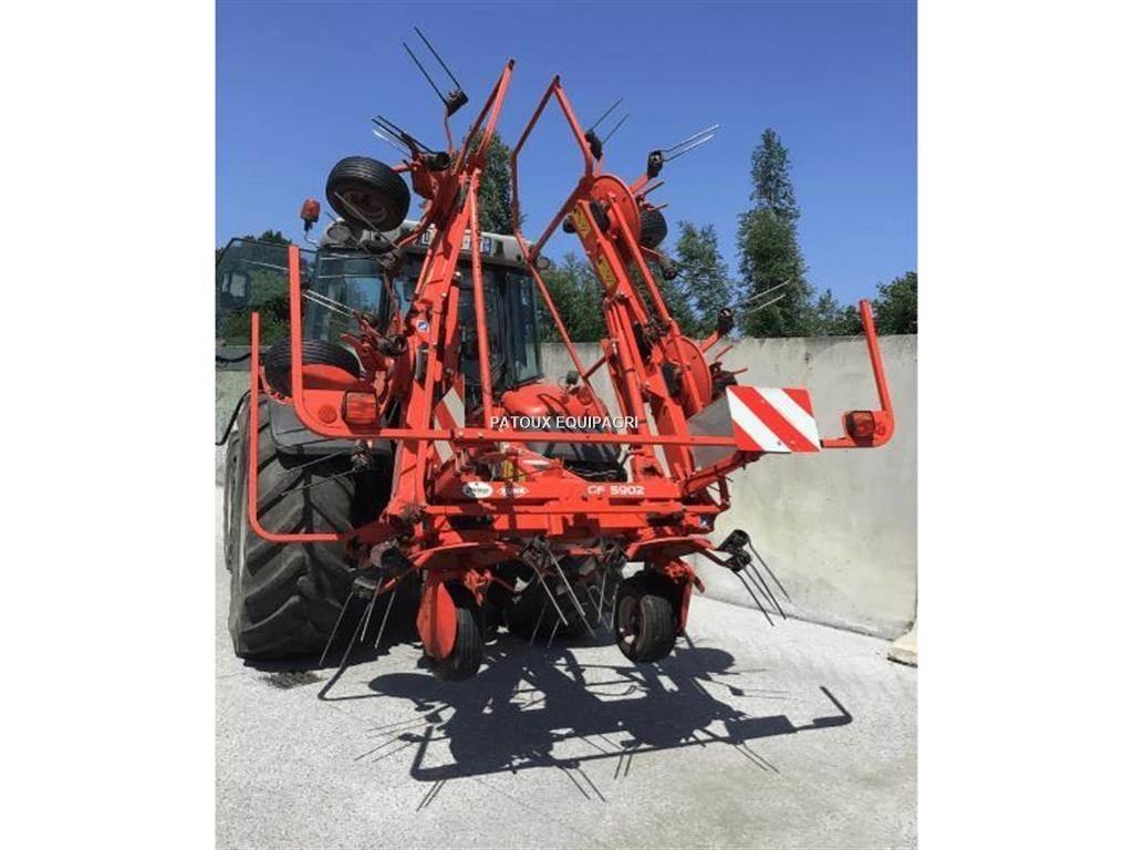 Kuhn GF5902 Šieno grėbliai ir vartytuvai