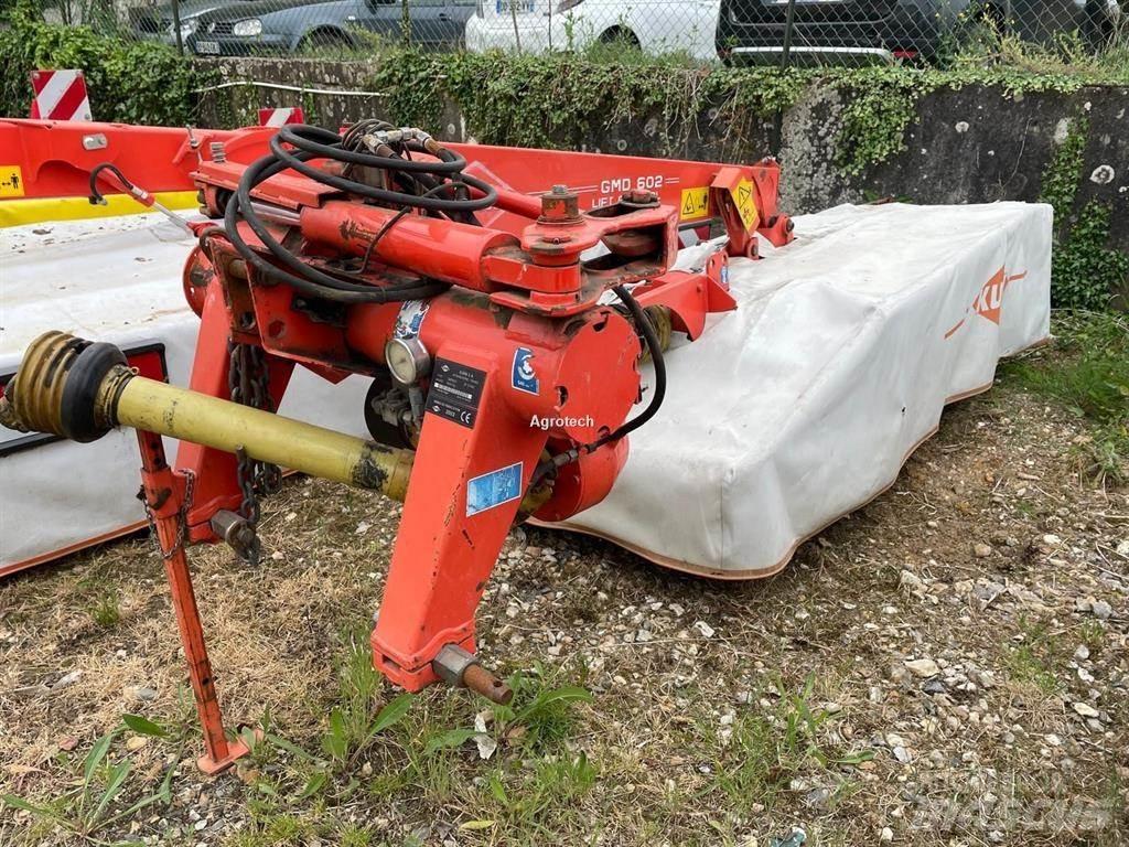 Kuhn GMD 602 Varomosios akėčios ir žemės frezos