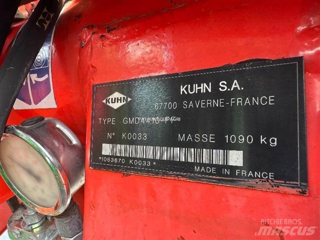 Kuhn GMD4410 Varomosios akėčios ir žemės frezos