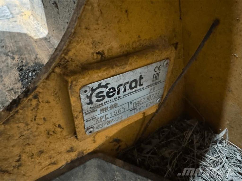  Serrat T-2300 DAP Varomosios akėčios ir žemės frezos