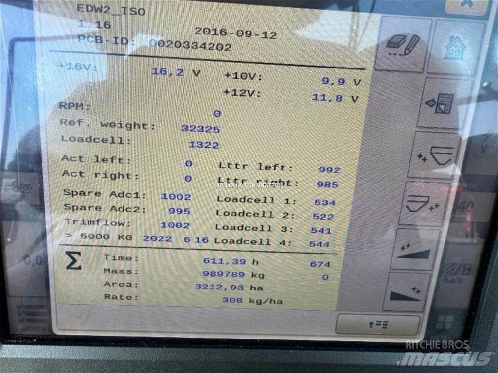 Vicon ROEDW GEO Mineralinių trąšų barstytuvai