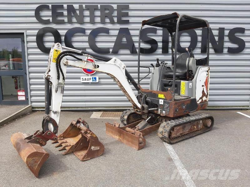 Bobcat E17 Mini ekskavatoriai < 7 t