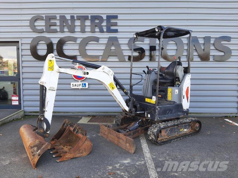 Bobcat E17Z Mini ekskavatoriai < 7 t