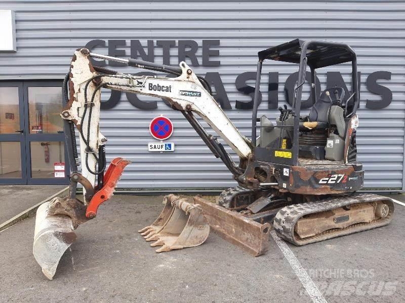 Bobcat E27Z E2 Mini ekskavatoriai < 7 t